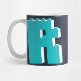 THE LETTER R, Customize My Minifig Mug